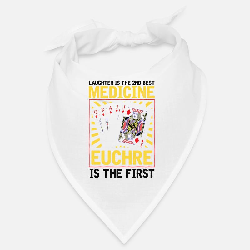 Médecine Euchre - Euchre Player Card Game Euchre Bandana