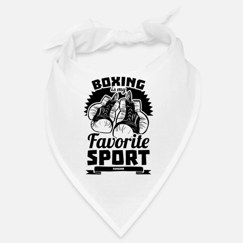 La boxe est mon sport préféré Bandana