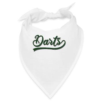 Darts - Bandana - Weiß - Vorne