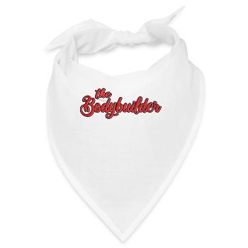 Der Bodybuilder - Bandana - Weiß - Vorne