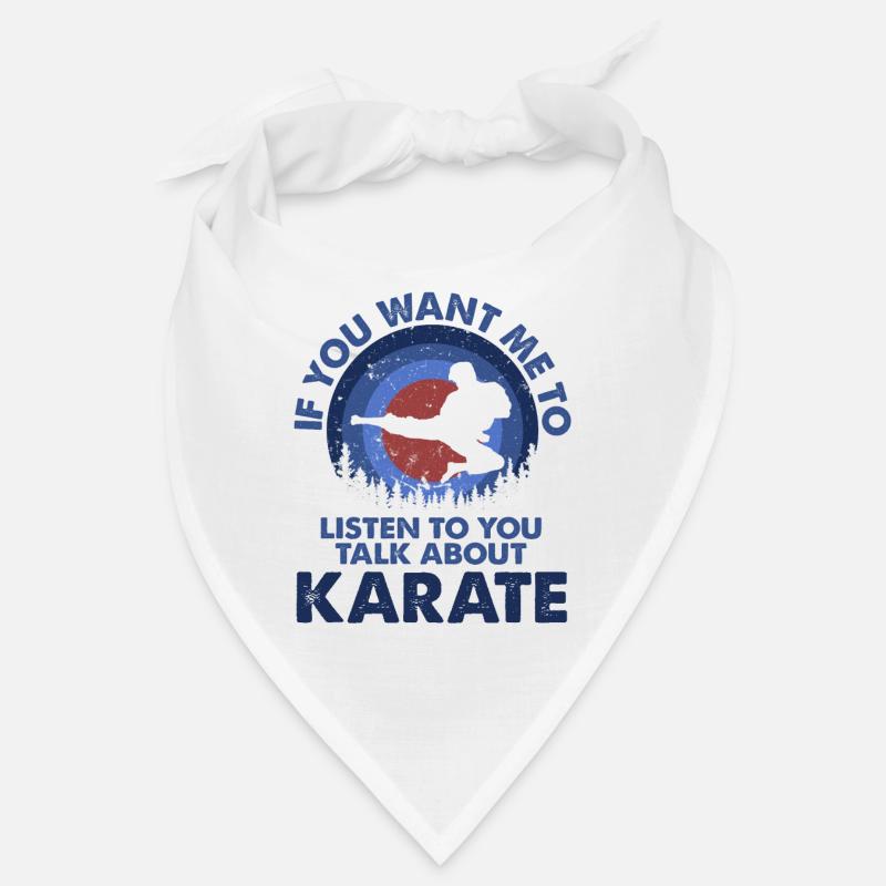 Je veux écouter parler karaté Bandana