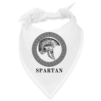 Spartan - Bandana - Weiß - Vorne