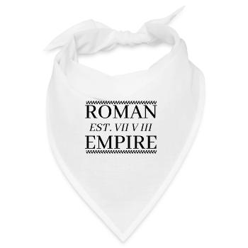Roman Empire - Bandana - Weiß - Vorne