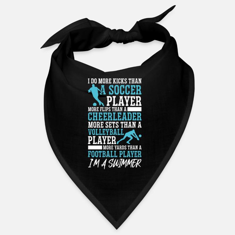 Lustiges Schwimmen Schwimmer Bandana