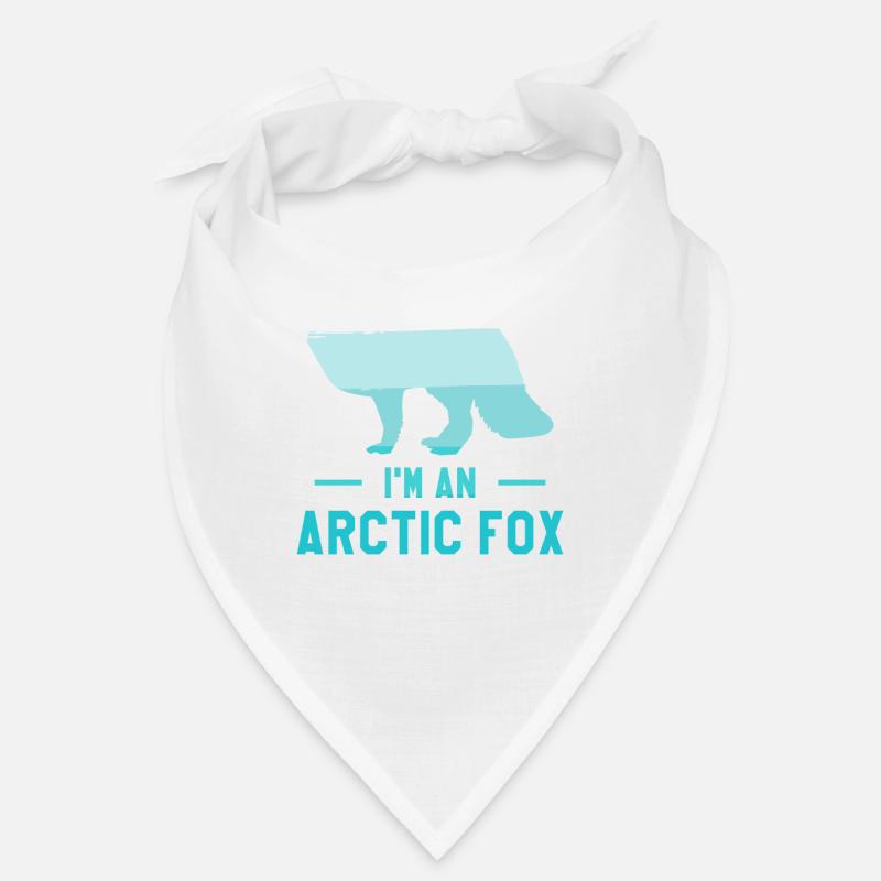 Ich bin ein Arctic Fox White Foxes Liebhaber Bandana