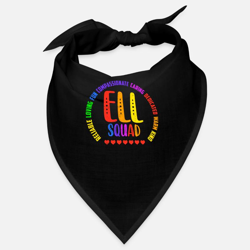 ELL Squad School Assistant Spaß Englisch Sprache Bandana