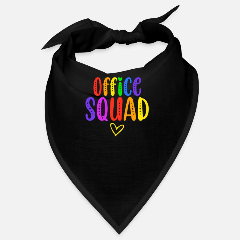 Office Squad Administrative Assistant Gift School Bandana