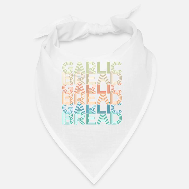Retro -Vintage -Garlic Bread Baking Bandana