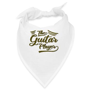 Der Gitarrist - Bandana - Weiß - Vorne
