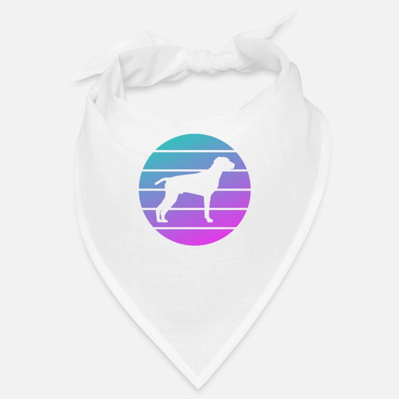 Retro Pointer Dog GSP Lover Bandana