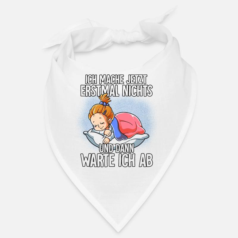 Langschläfer Mädchen Müde Schlaf Bandana