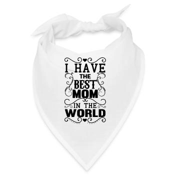 Muttertag, Muttertag, Muttertag, Muttertag, Muttertag - Bandana - Weiß - Vorne