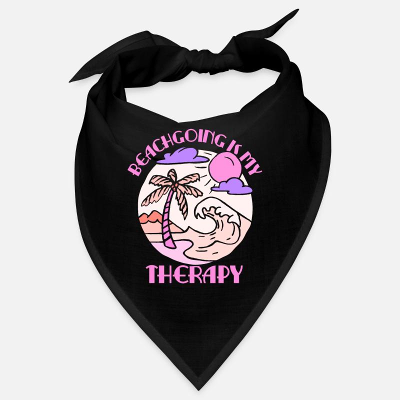 Beach holiday is my therapy Beach beach Bandana