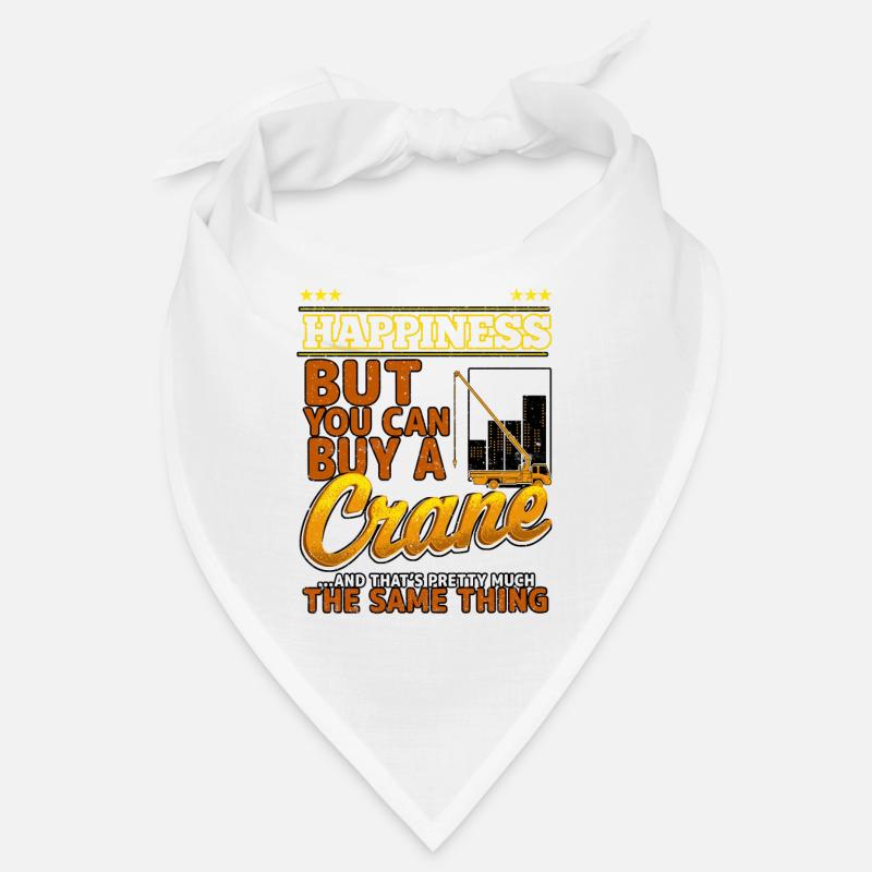 Crane operator crane gift Bandana