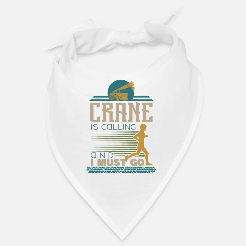 Kranführer Kran Geschenk Bandana