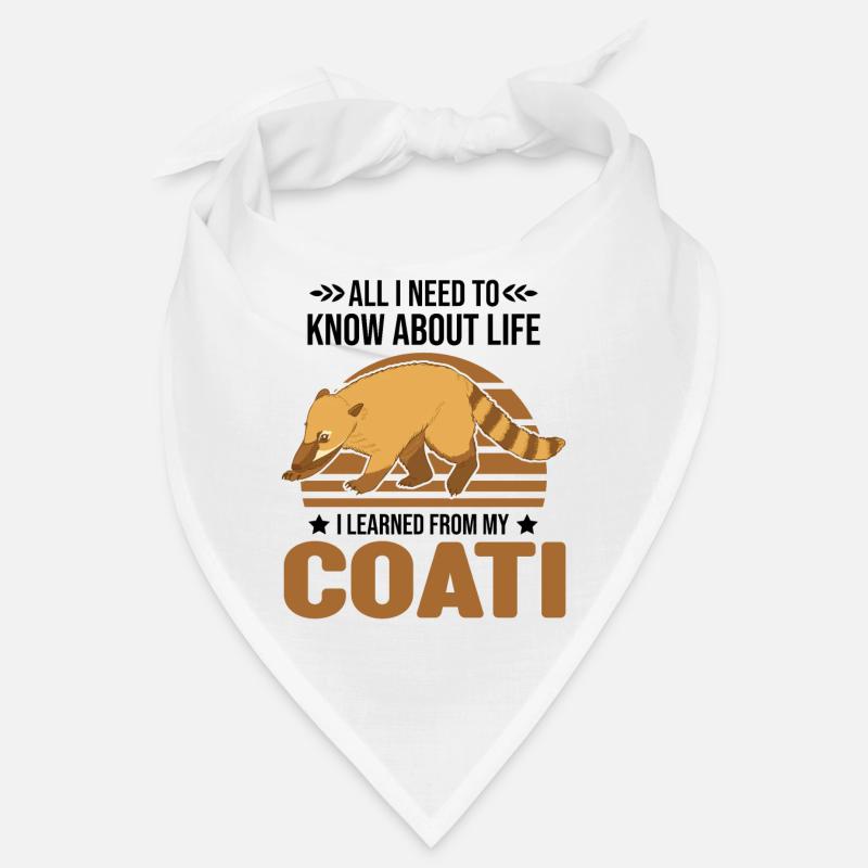 Coati Cadeau Proboscis Coati Bandana