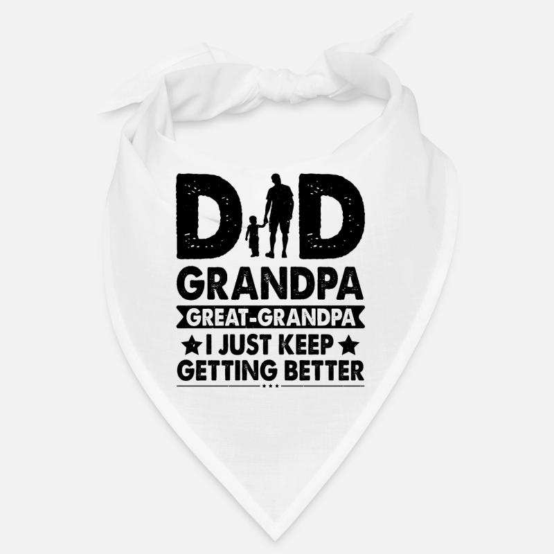 Ich Bin Ein Papa, Opa Und Ein Uropa Vatertag Vater Bandana