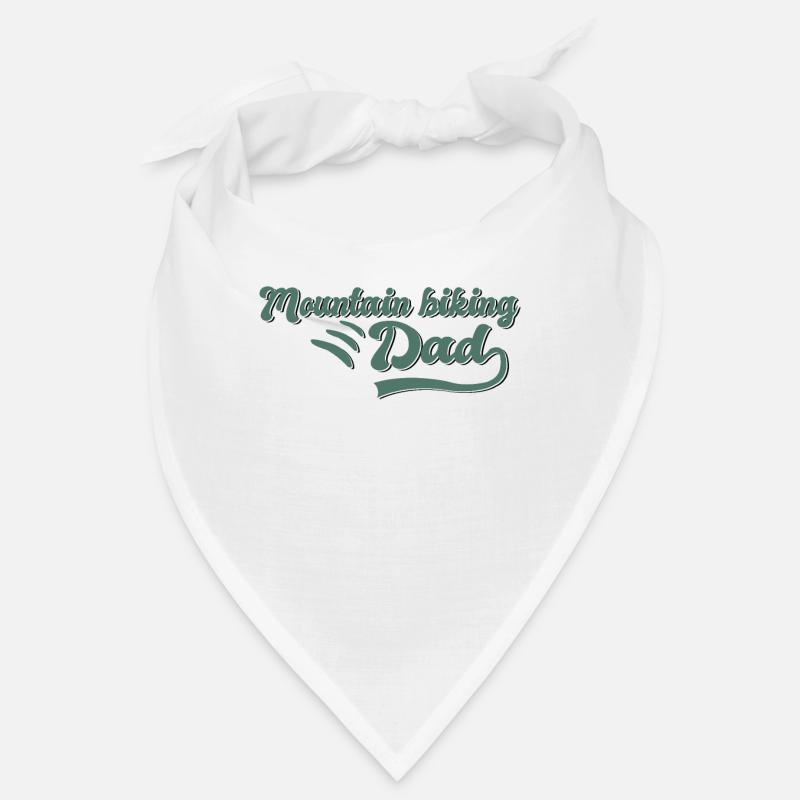 Mountain biking daddy gift Bandana