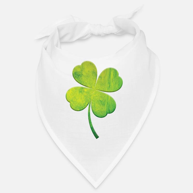Teinture Trèfle Chance Joyeuse Saint-Patrick Bandana