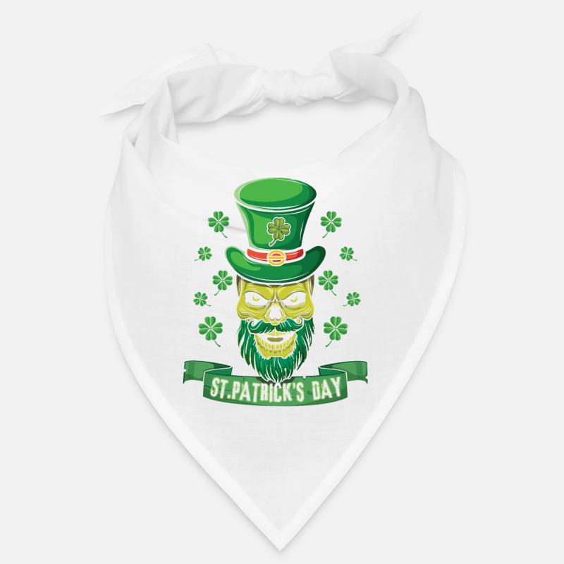 Sugar Bone Irish Shamrock Saint Patrick Day Bandana