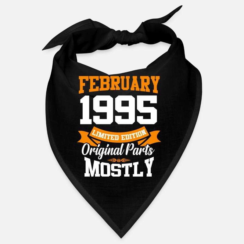 February 1995 Vintage Birthday Gift Bandana
