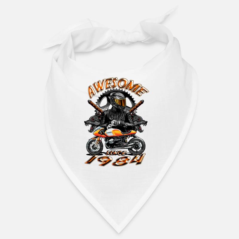 Awesome since 1984, Biker Geburtstag Bandana