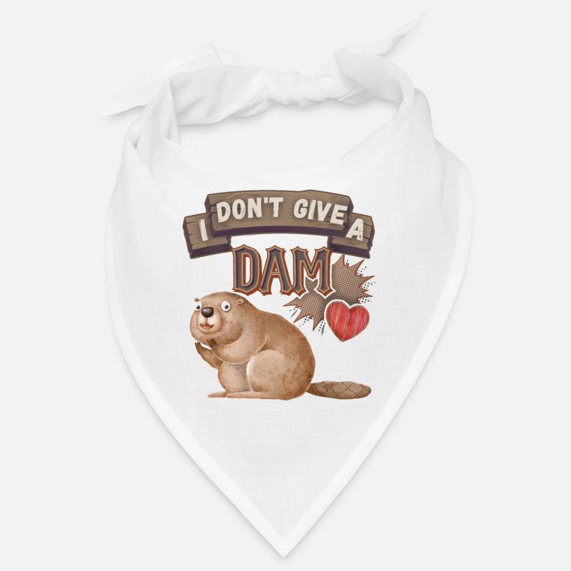 Drôle de castor, dison de castor, jeu de mots, jeu de mots Bandana