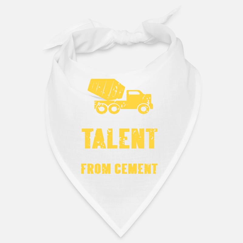 Biggest Talent Making Concrete From Cement Retro Bandana