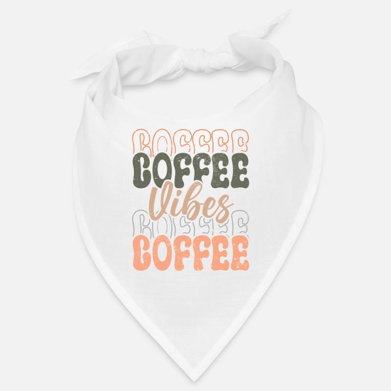 Bonnes vibrations et café chaud Bandana