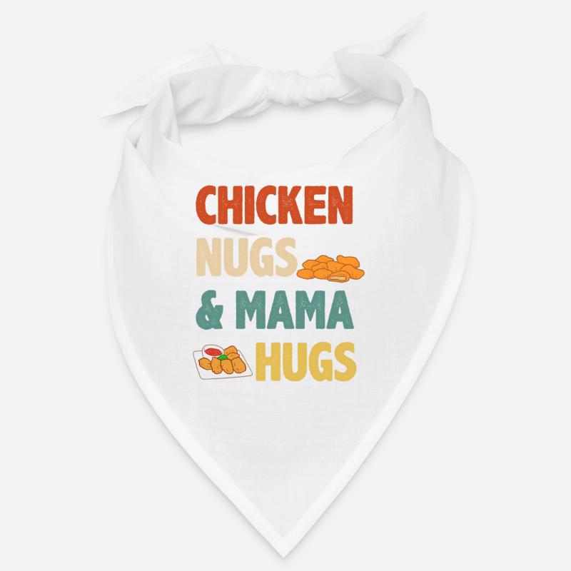 Chicken Nuggets Mama Spruch Mutter Bandana