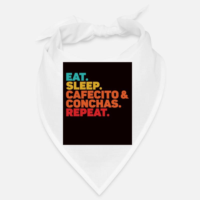 Cafecito Y Chisme Conchas Pan Dulce Bandana