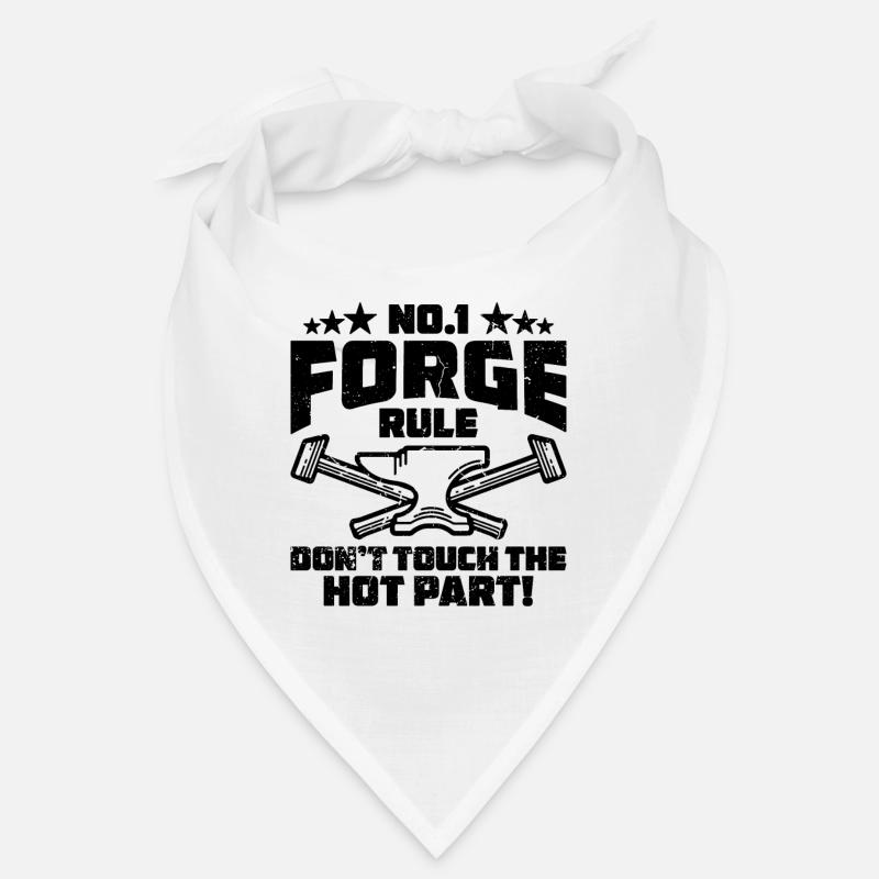 No.1 Forge Rule Forging Forger Crafts Blacksmiths Bandana