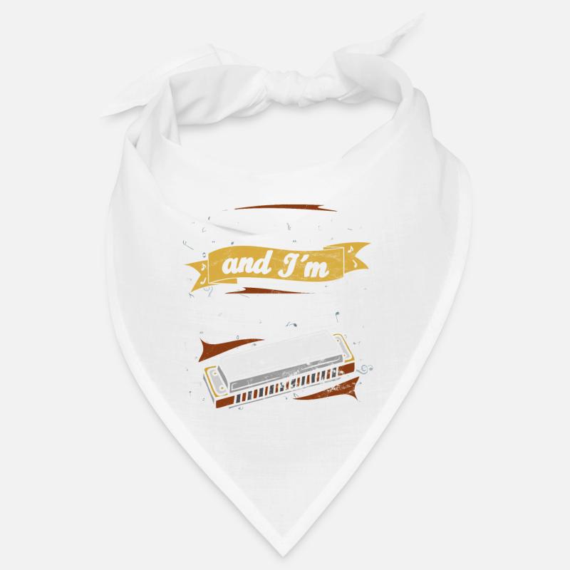Drôle d’instrument d’harmonica vintage Bandana