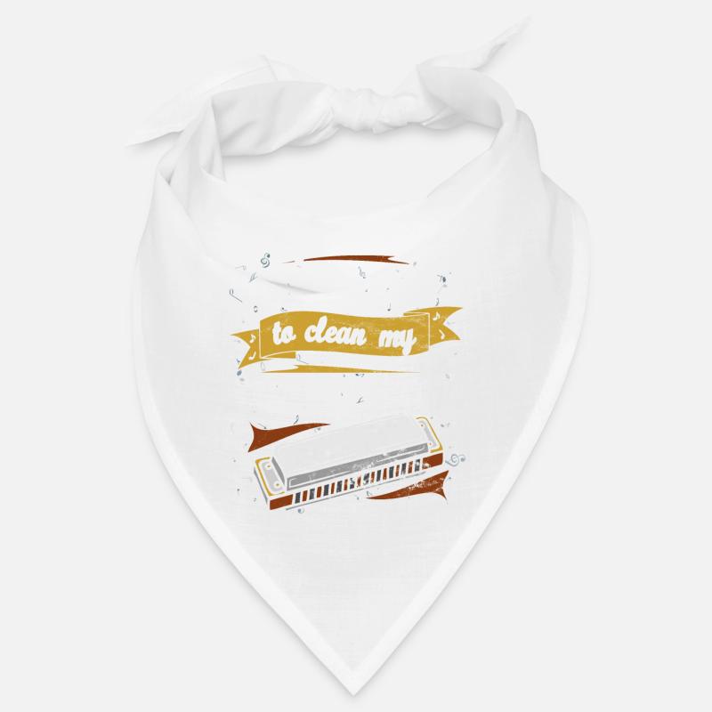 Drôle d’instrument d’harmonica vintage Bandana
