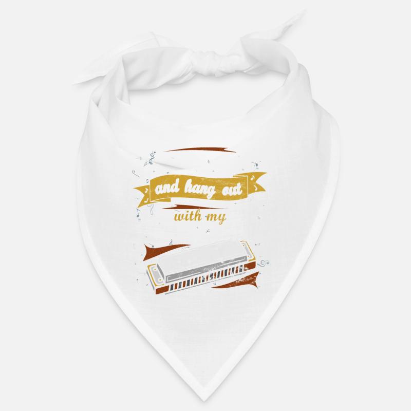 Drôle d’instrument d’harmonica vintage Bandana