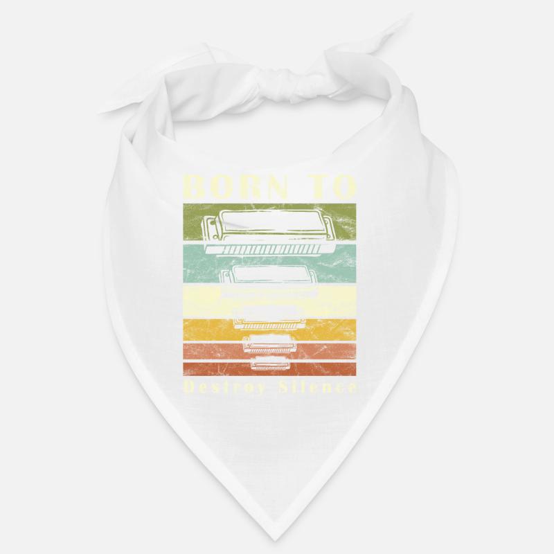 Drôle d’instrument d’harmonica vintage Bandana