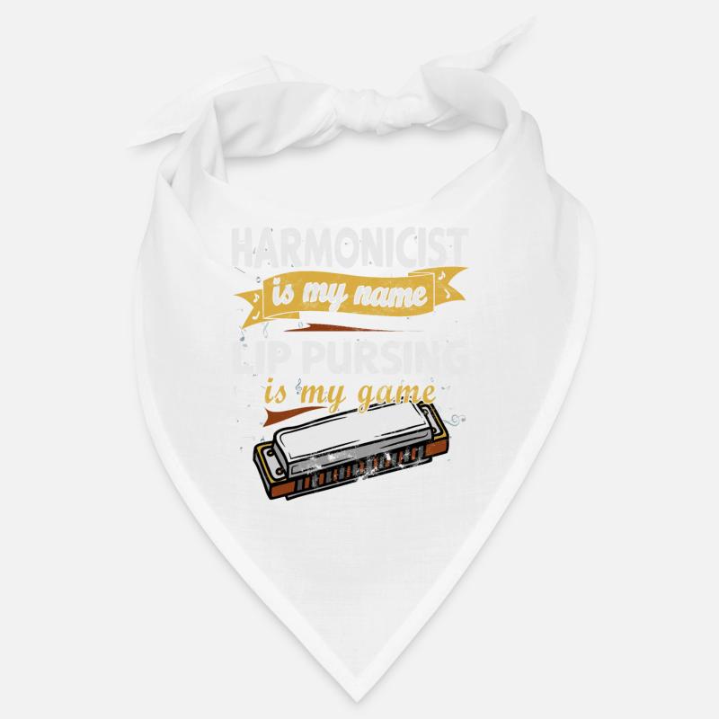 Drôle d’instrument d’harmonica vintage Bandana