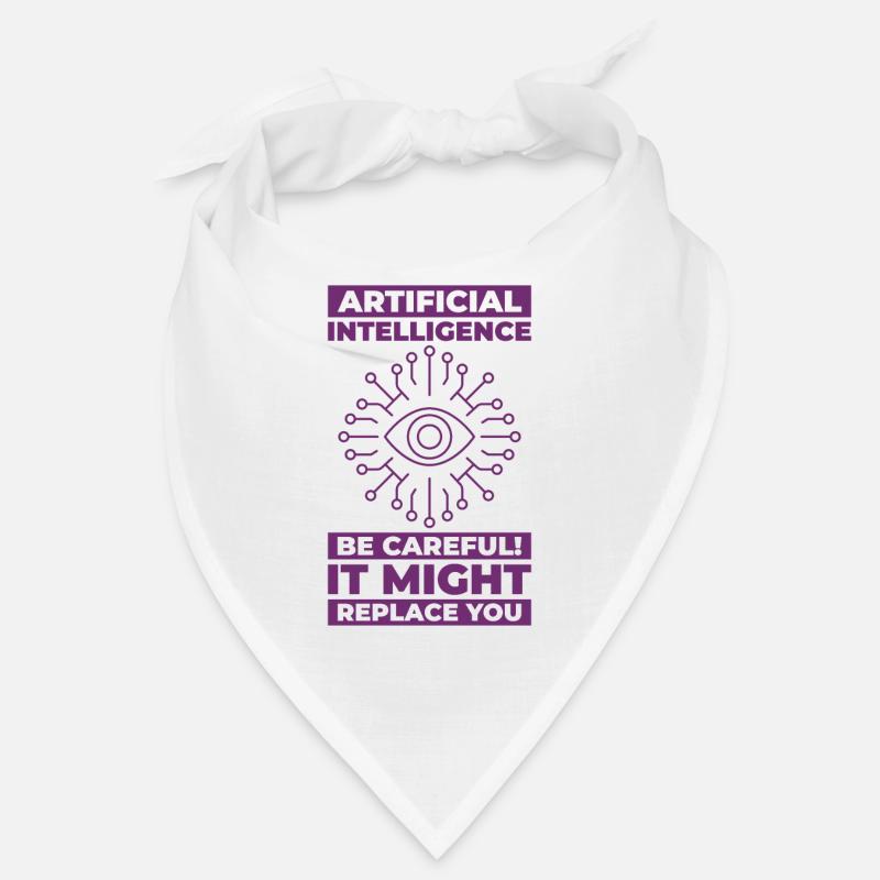 AI Machine Learning Computer Geek Technology Robot Bandana