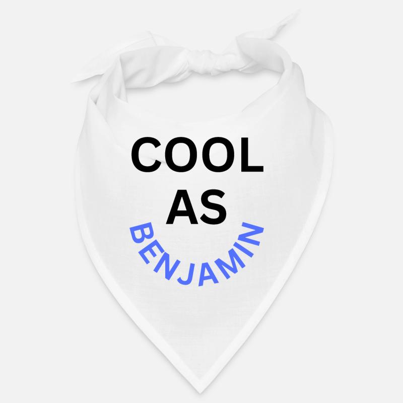 Cool as Benjamin Name Bandana
