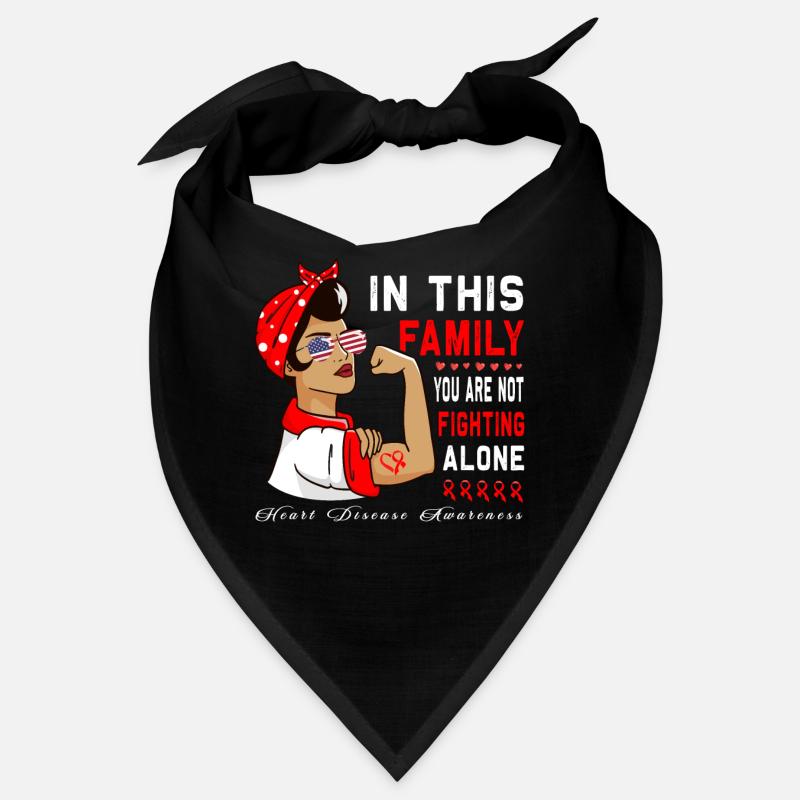 Porter la conscience des bandes cardiaques Bandana