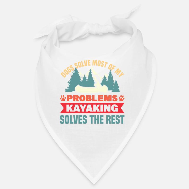 Les chiens résolvent la plupart de mes problèmes Bandana