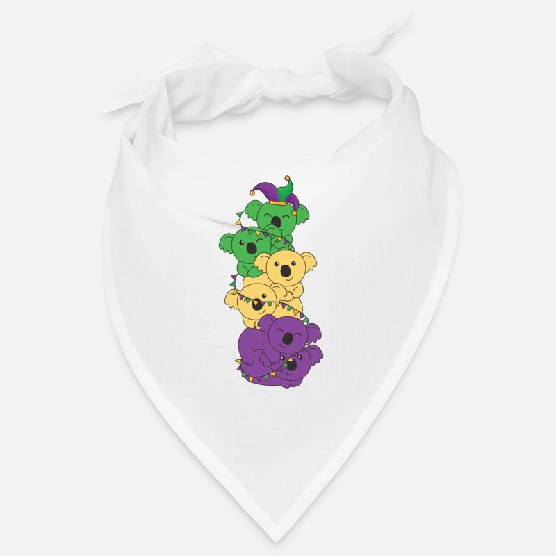 let the shenanigans begin Mardi Gras Koala Tower Bandana