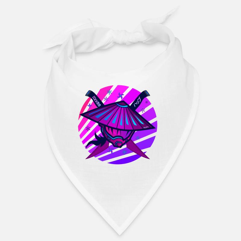 Samouraï Monster Sword violet Bandana