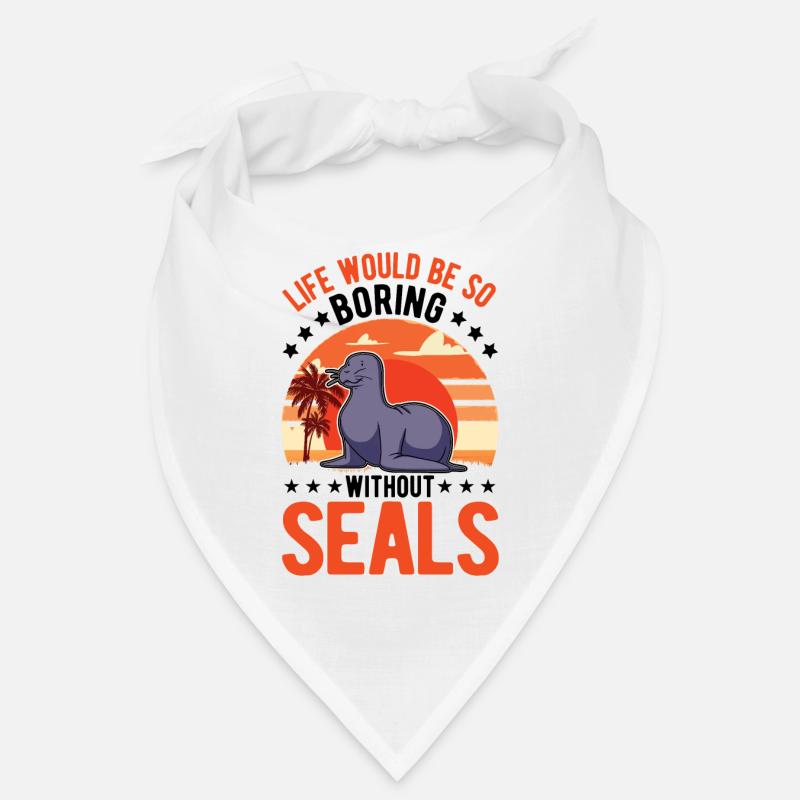 Cadeau de phoque Phoque Lion de mer Bandana