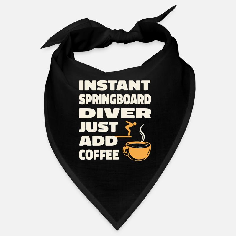 Turmspringen Turmspringer Kaffee Bandana