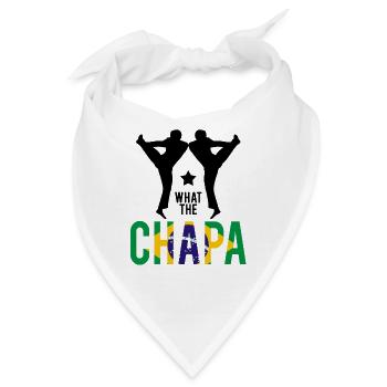 Ginga Capoeira für brasilianische Kampfsportarten - Bandana - Weiß - Vorne