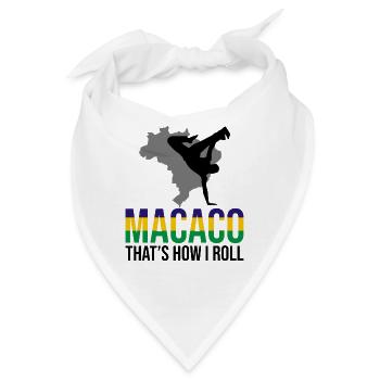 Brasilianische Kampfkunst für Capoeira Instrumente - Bandana - Weiß - Vorne