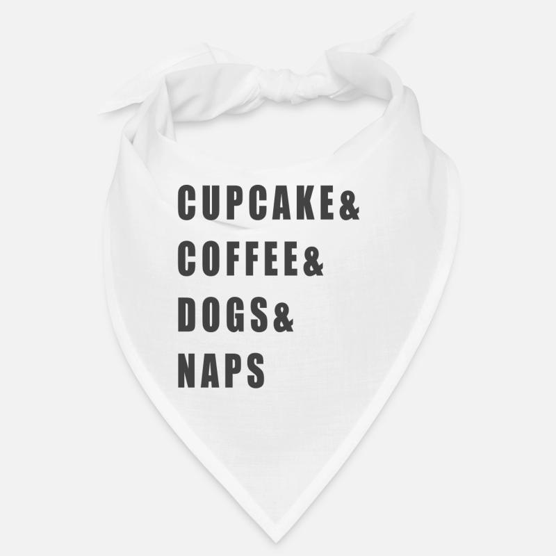 Cupcake Spruch - Hunde Bandana