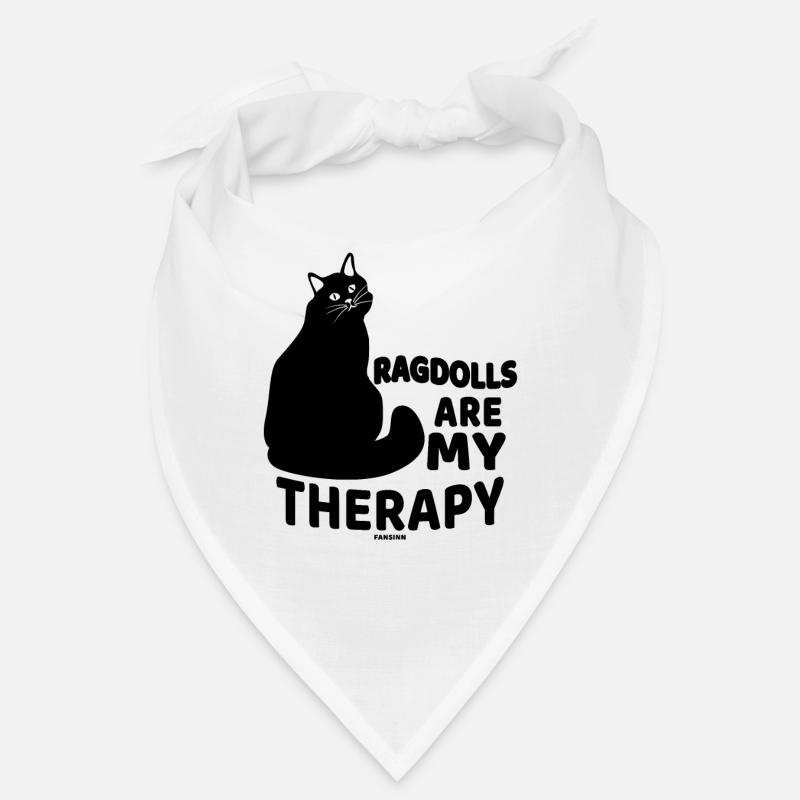 Cat Therapy Ragdoll Cat Lovers Bandana