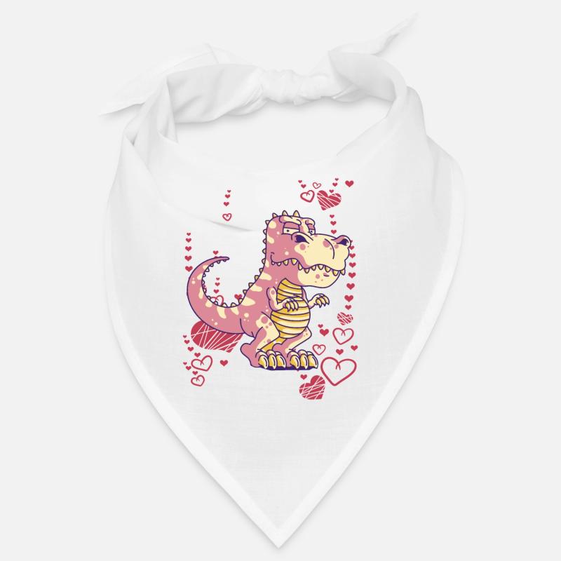 cool dinosaure T-Rex pour les filles Bandana
